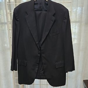 Kiton Navy Single-Breasted Men's Suit